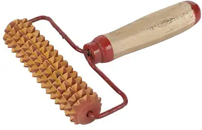 Manual Acupressure Energy Handle Wooden Roller Palm Massager Tools For Body Stress Health Care