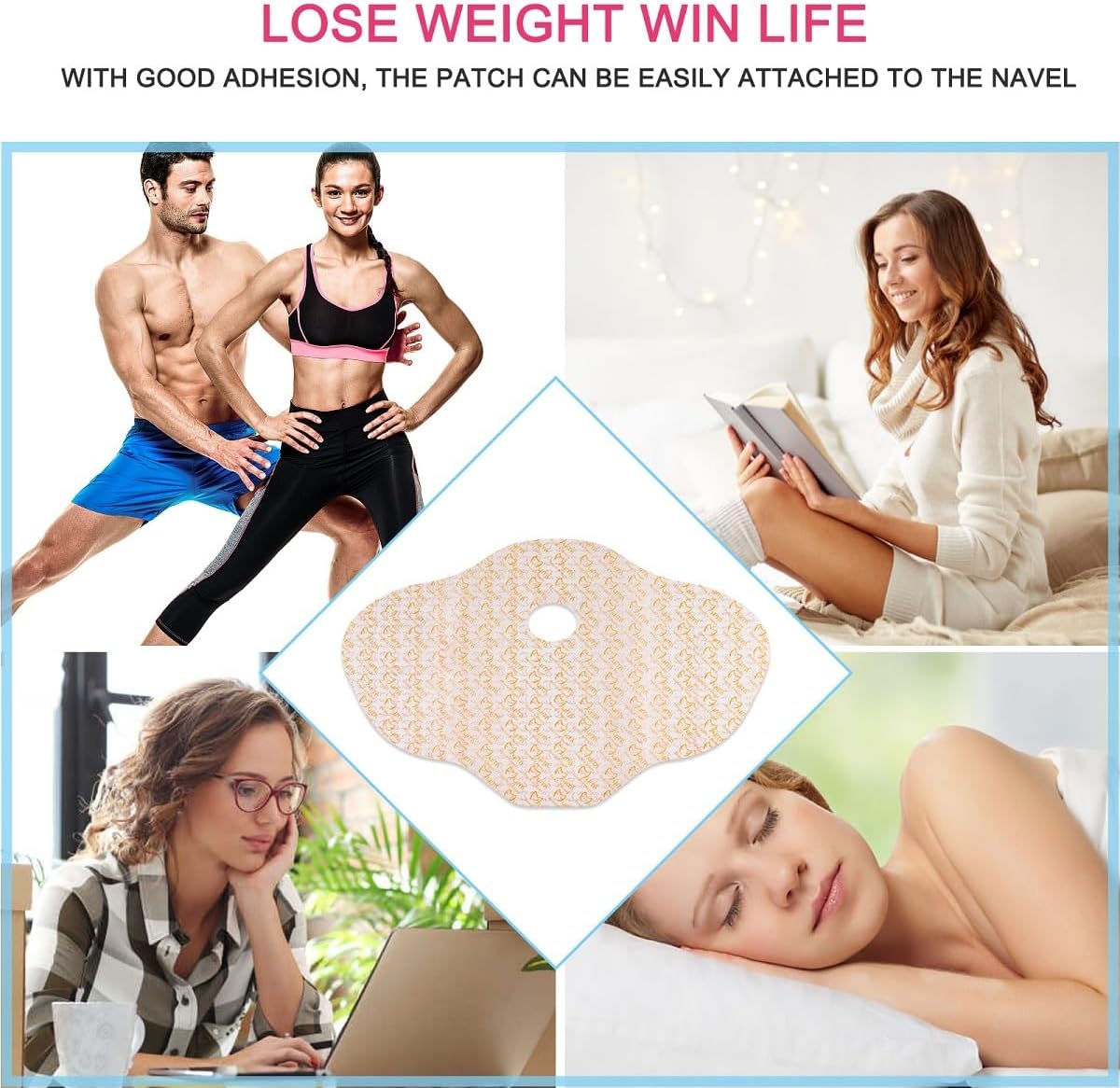 Slimming Patch-Slimming Lose Weight Abdomen Fat Burning Patch(6 Patch)