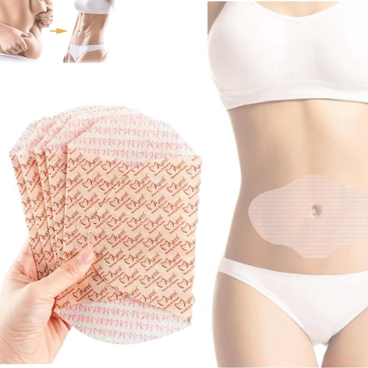Slimming Patch-Slimming Lose Weight Abdomen Fat Burning Patch(6 Patch)